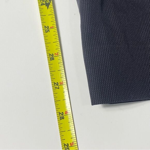 Banana Republic Non-Iron Tailored Slim Fit Charcoal Gray Pants Men's Size 31x32 - Picture 5 of 13